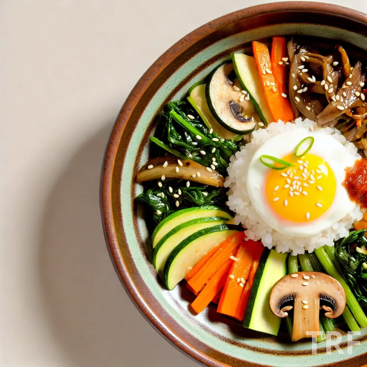 Bibimbap coréen traditionnel