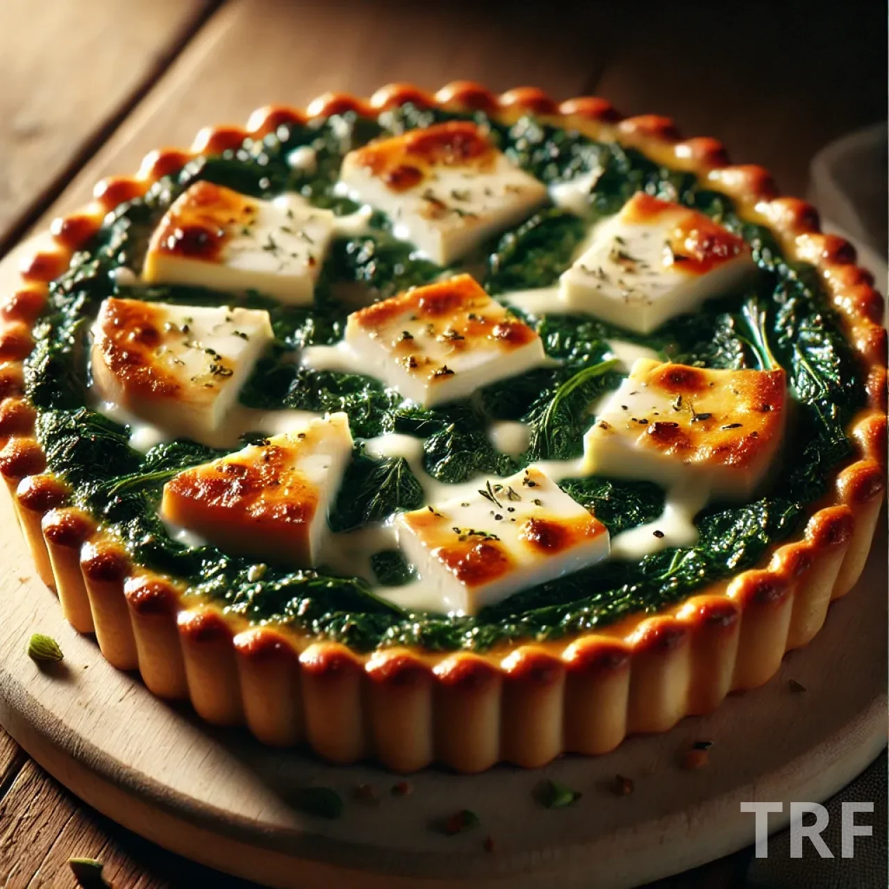 Tarte aux Épinards et au Fromage de Chèvre