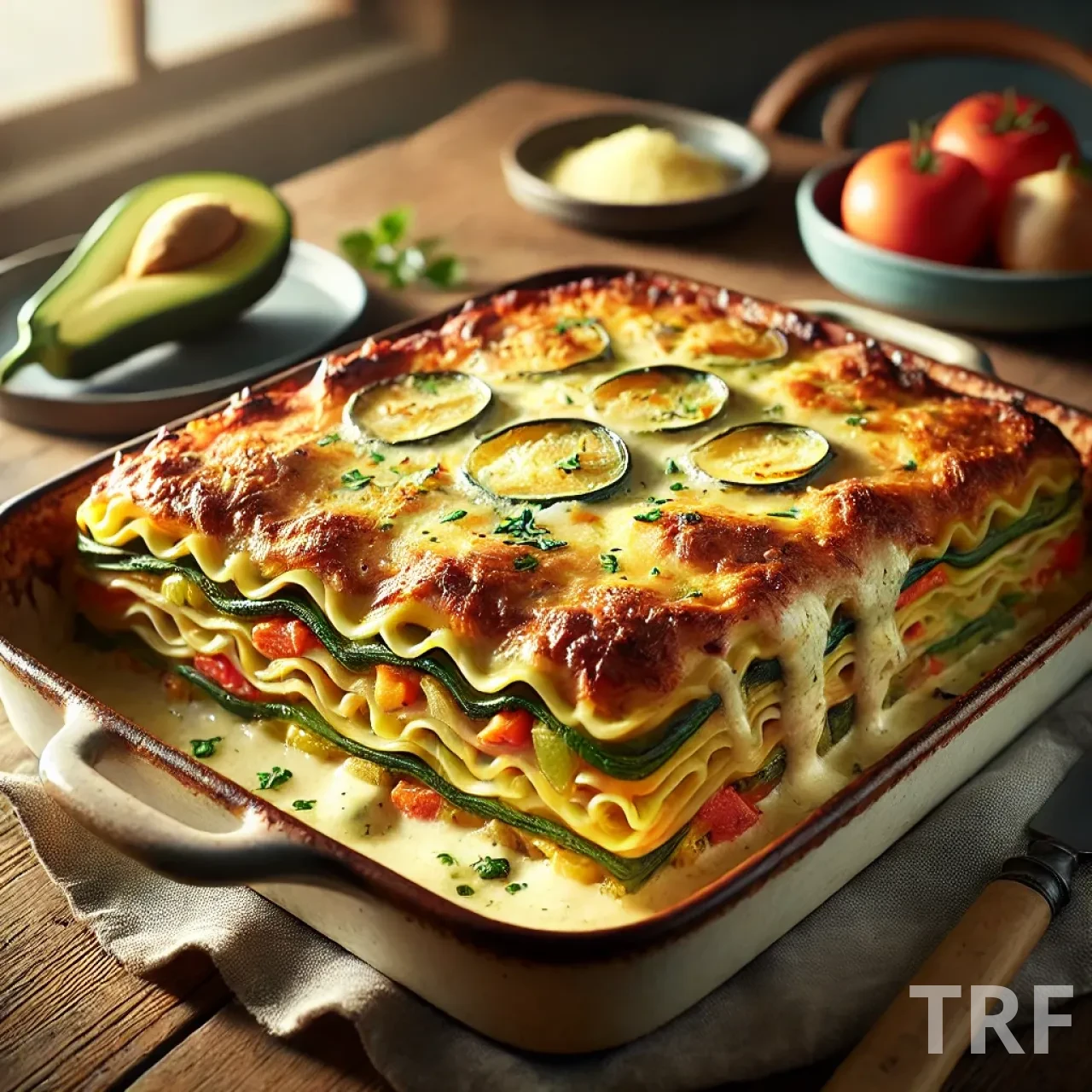 Lasagnes aux Légumes Gratinées