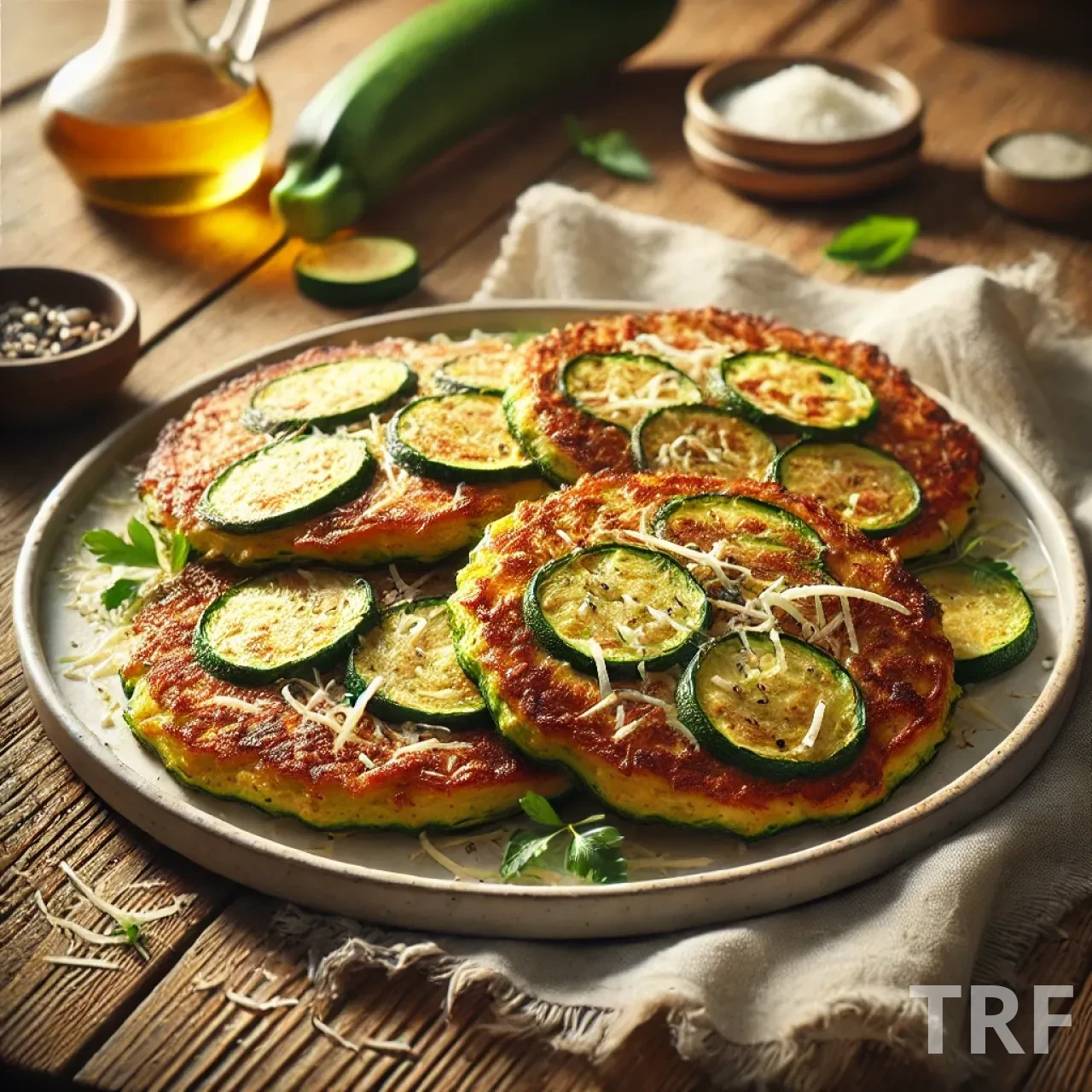 Galettes de Courgettes au Parmesan