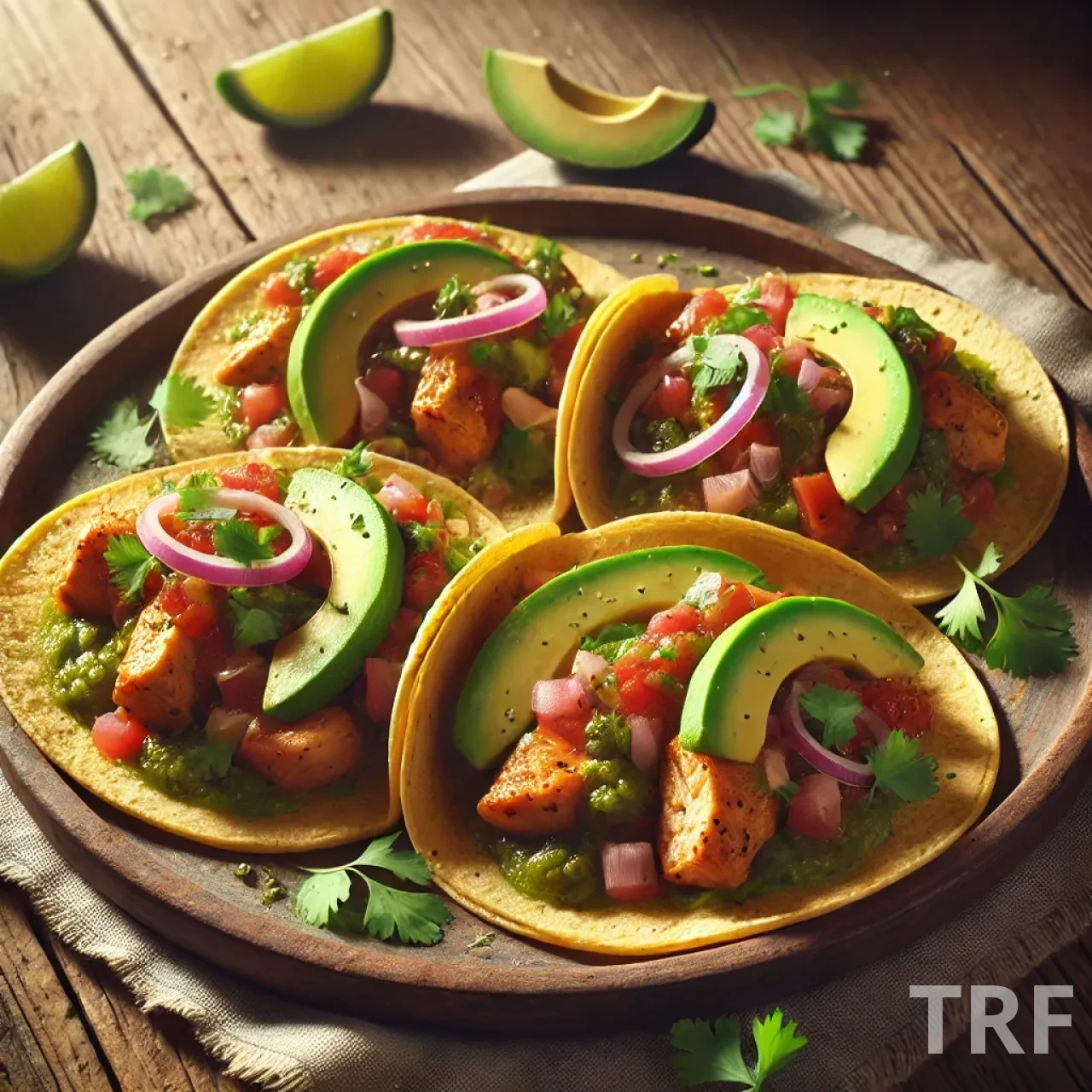 Tacos de Poulet à la Salsa Verde