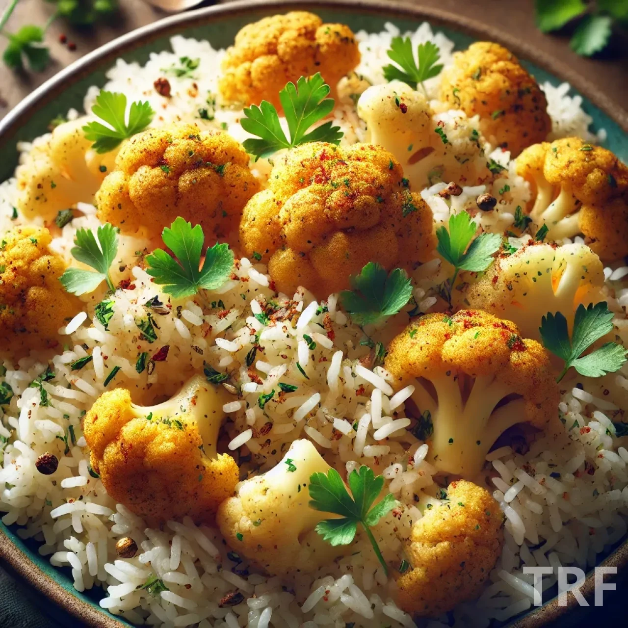 Riz Pilaf au Chou-fleur et aux Épices, un plat parfumé