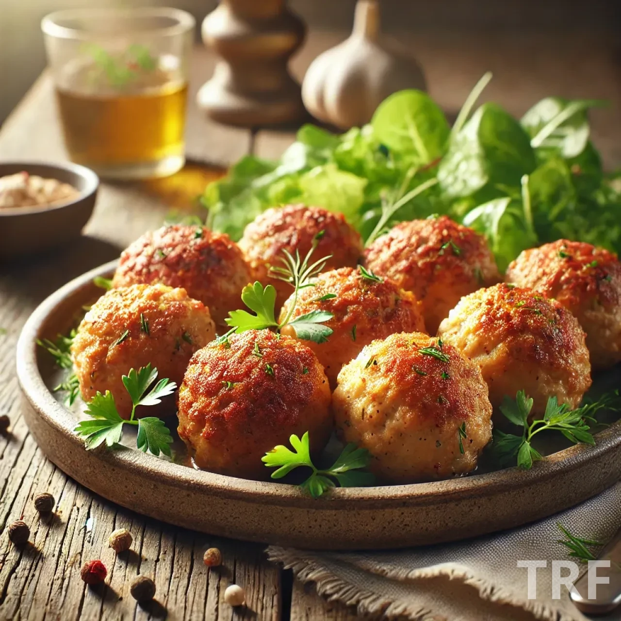 Boulettes de Poulet sans gluten, légères et savoureuses