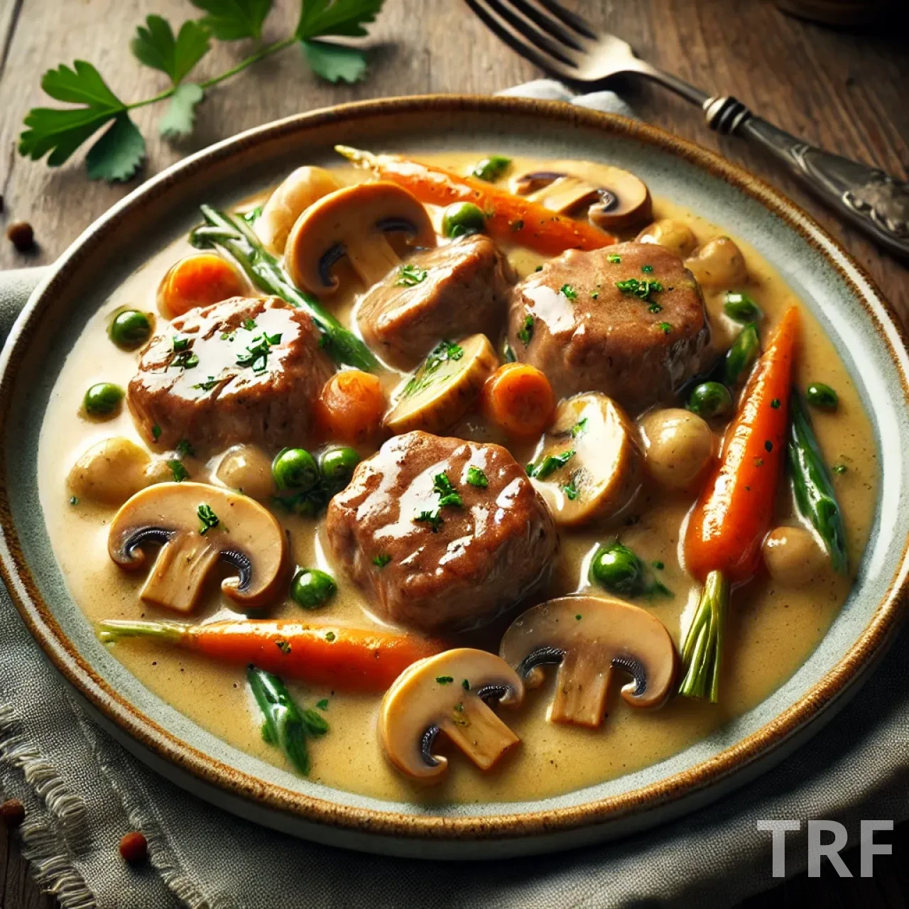 Blanquette de Veau au Vin Blanc, savoureuse et traditionnelle