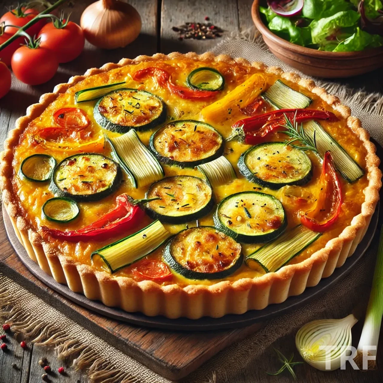 Quiche aux légumes, un plat traditionnel facile et sain