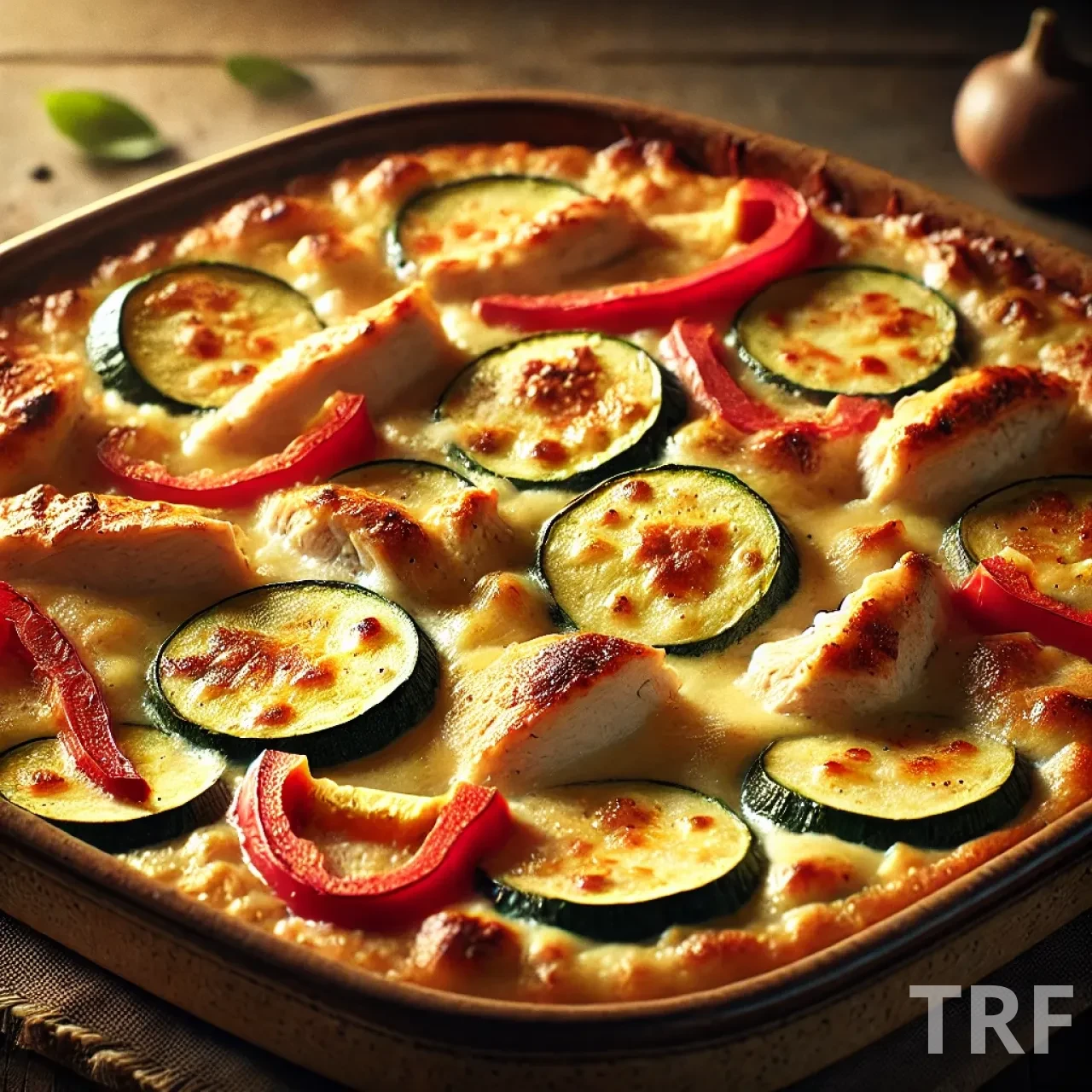 Gratin de légumes et poulet, une idée repas soir facile et gourmande