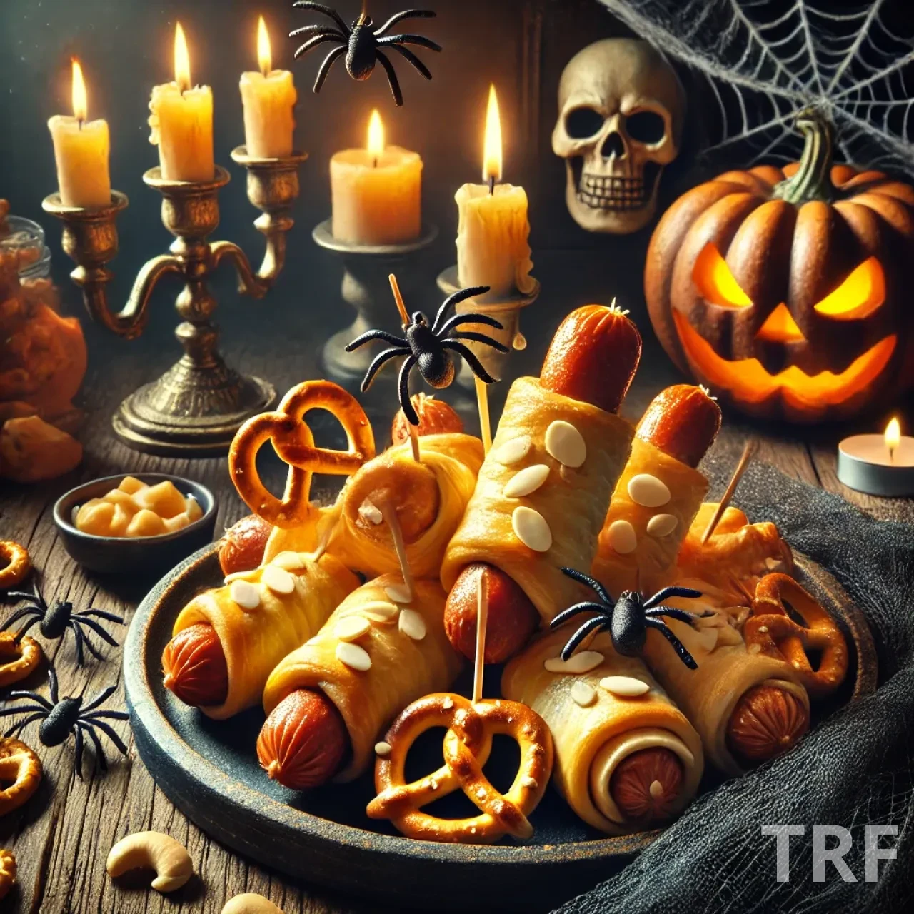 Doigts de sorcière et balais de fromage pour un apéro Halloween, idée repas soir