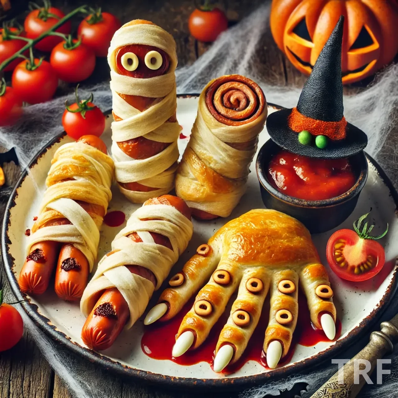 Apéro Halloween original, une idée repas soir terrifiante et gourmande