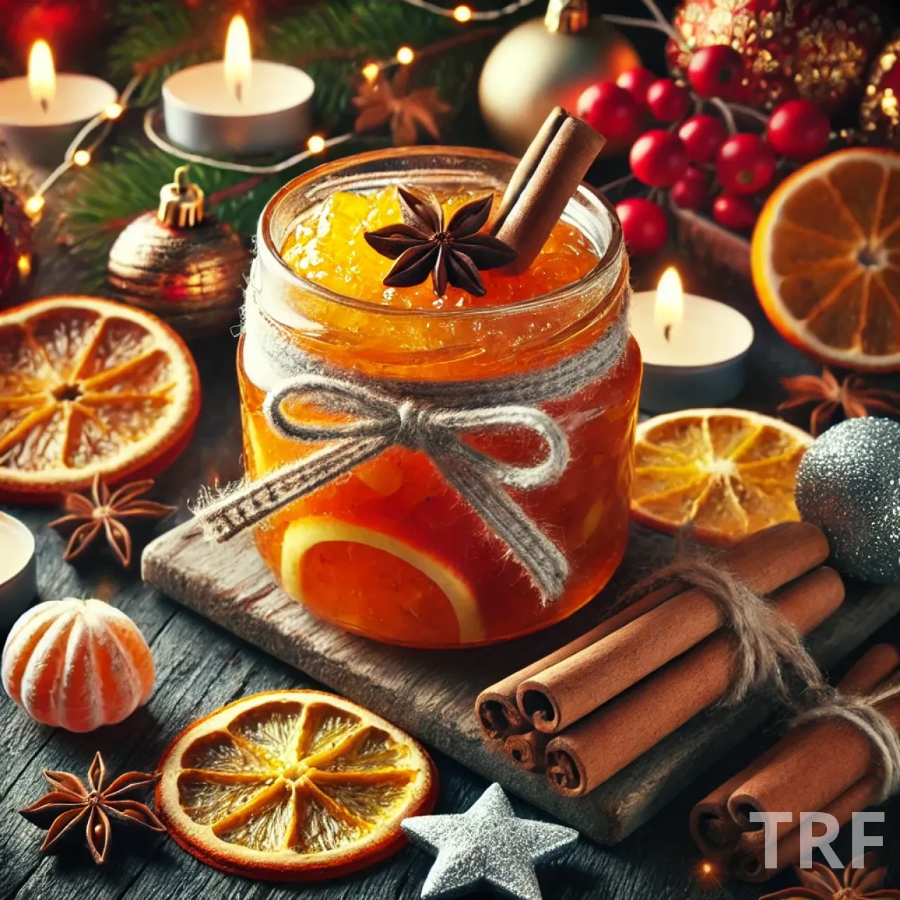 Confiture de Noël aux Épices et Agrumes