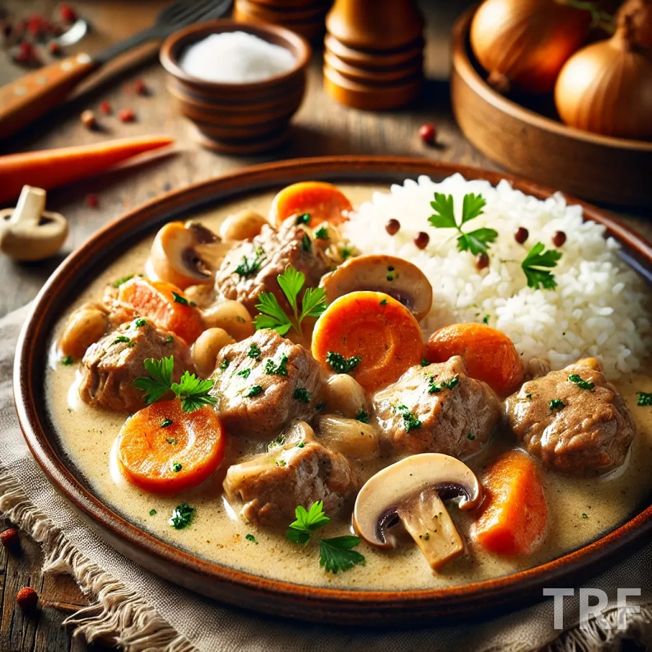 Blanquette de Veau à l'Ancienne