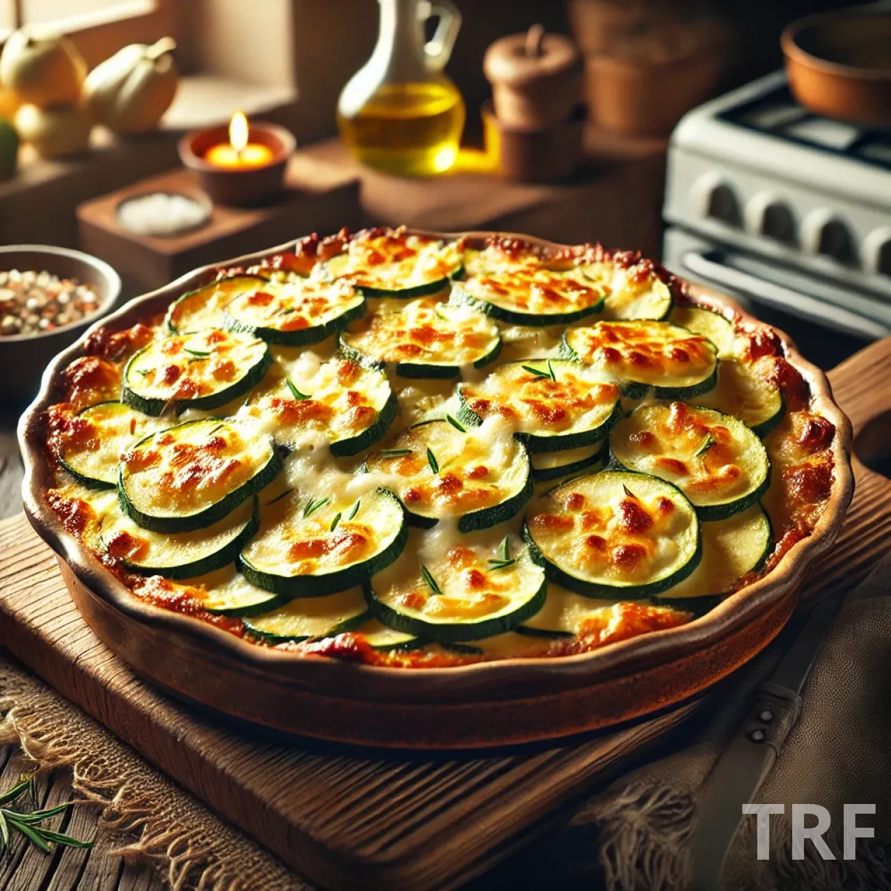 Gratin de Courgettes et Chèvre