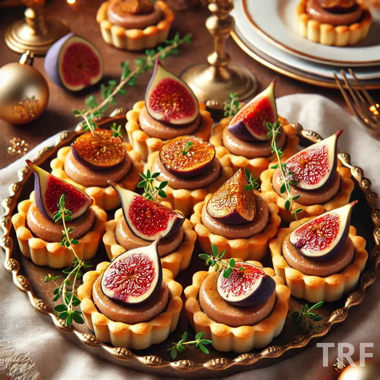 Mini Tartelettes au Foie Gras et Figues