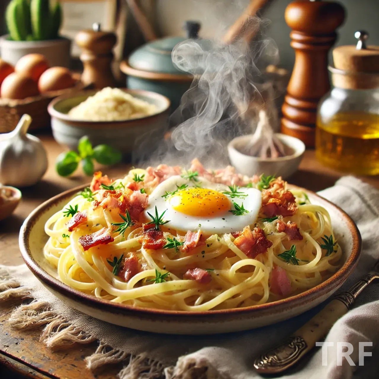 Pâtes à la carbonara