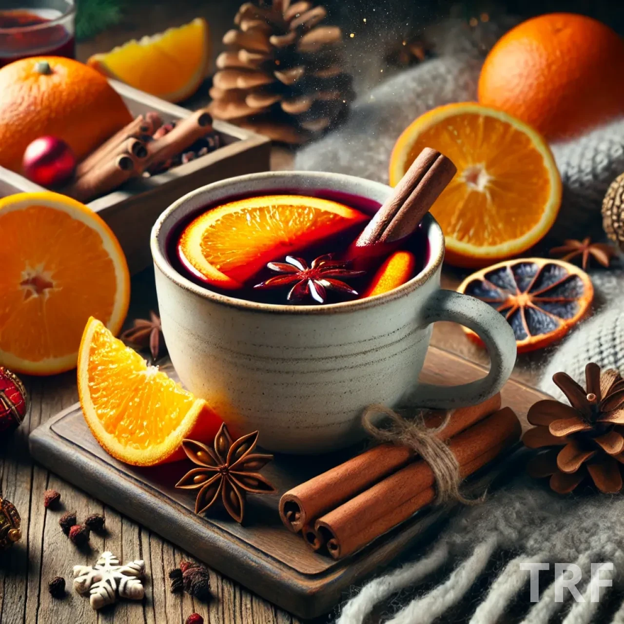 Vin Chaud à l'Orange