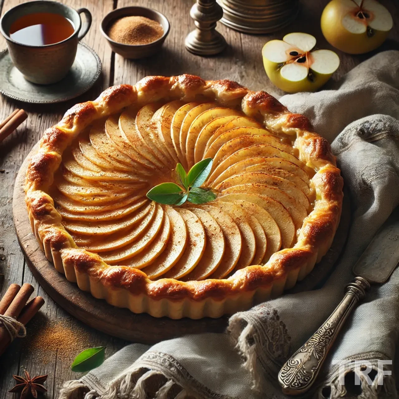 Tarte aux pommes maison