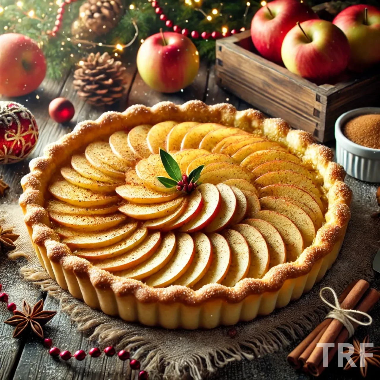 Tarte aux pommes maison