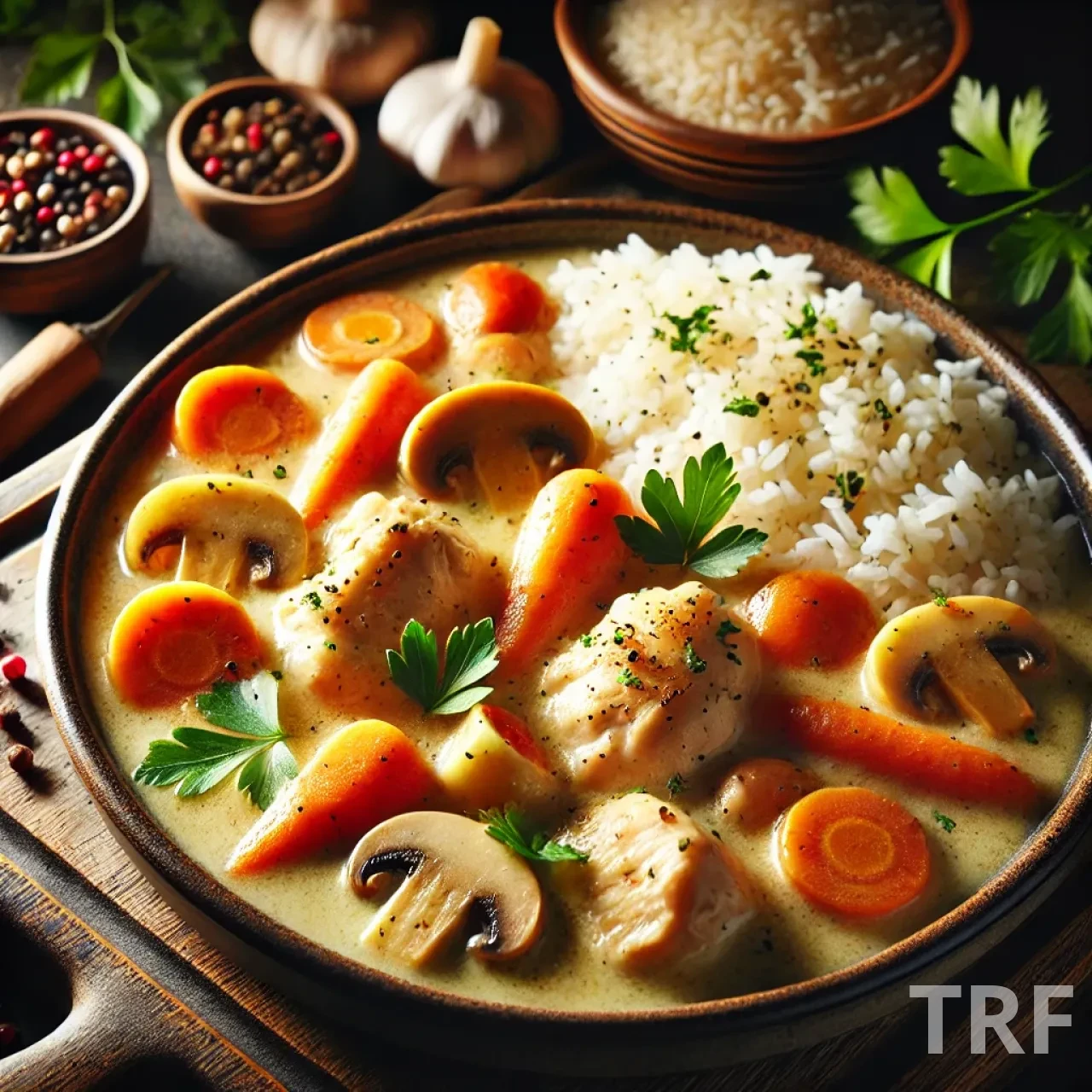 Blanquette de Poulet Cookeo
