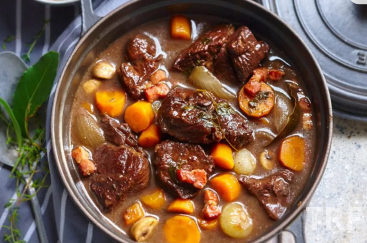 Bœuf Bourguignon Cocotte Minute