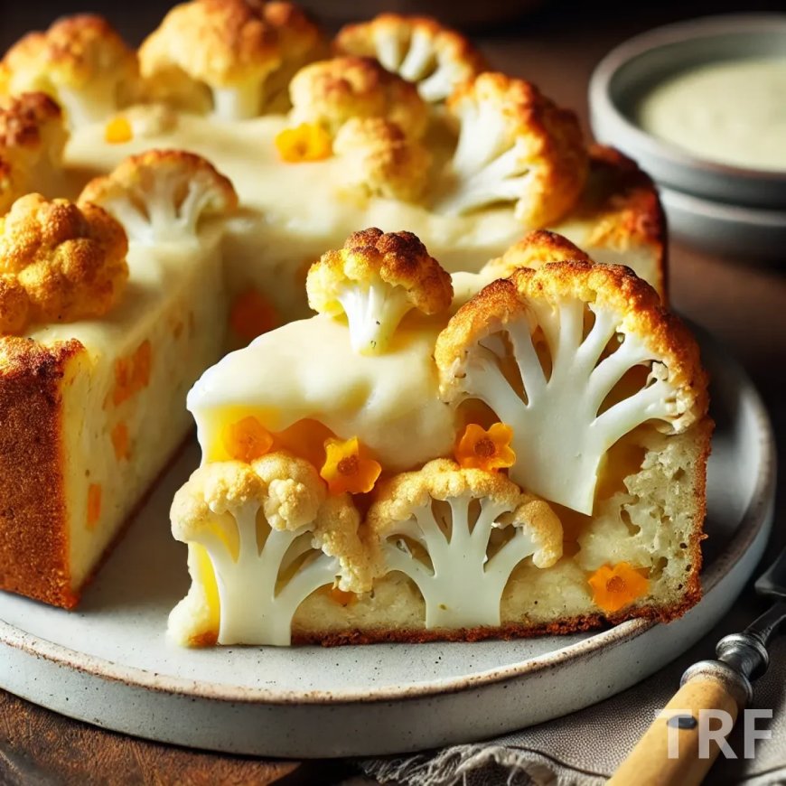 Recette du Gâteau au Chou-Fleur et à la Mimolette Vieille : Un Plat Savoureux et Original