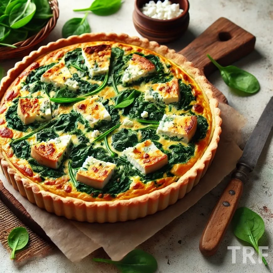 Recette de Quiche aux Épinards et Fromage de Chèvre : L'alliance Parfaite de Saveurs pour un Repas Gourmand