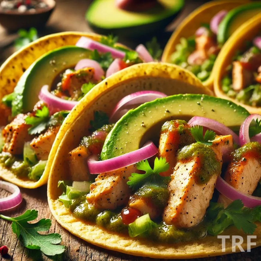 Recette Facile : Tacos de Poulet à la Salsa Verde