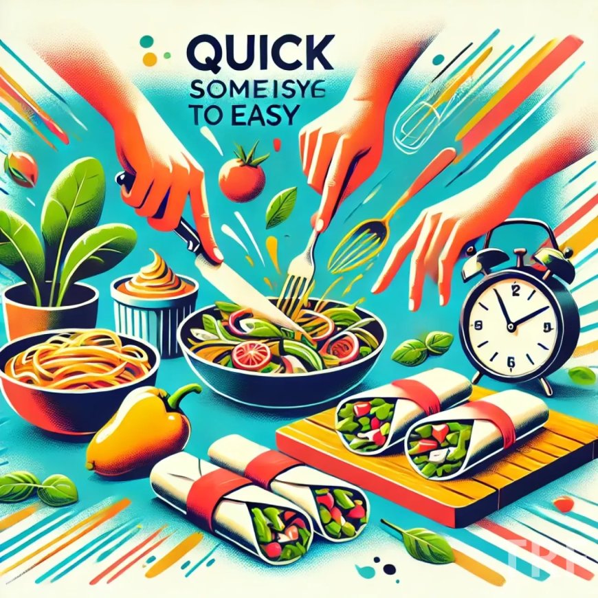 Comment faire un truc à manger rapidement ?