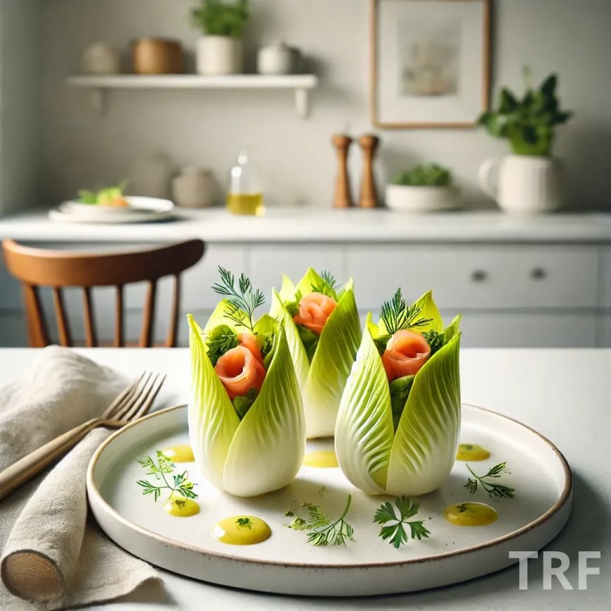Recette savoureuse : endives farcies au saumon