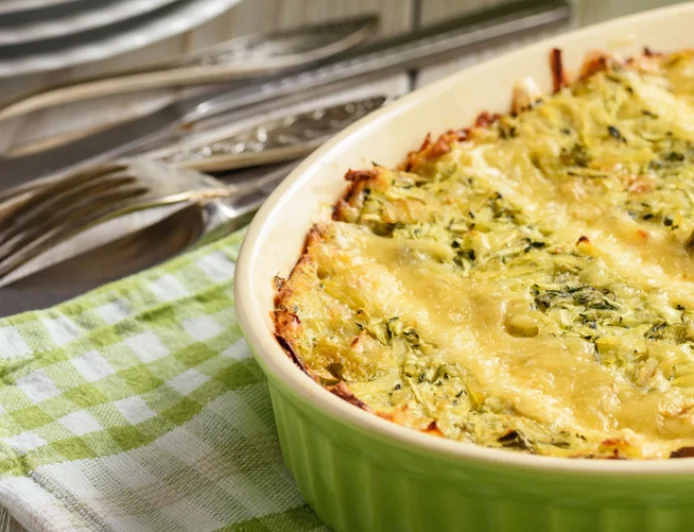 Gratin de courgettes au parmesan